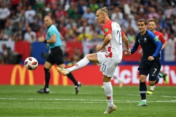 Fotos da final da Copa do Mundo, entre Frana e Crocia, em Moscou 