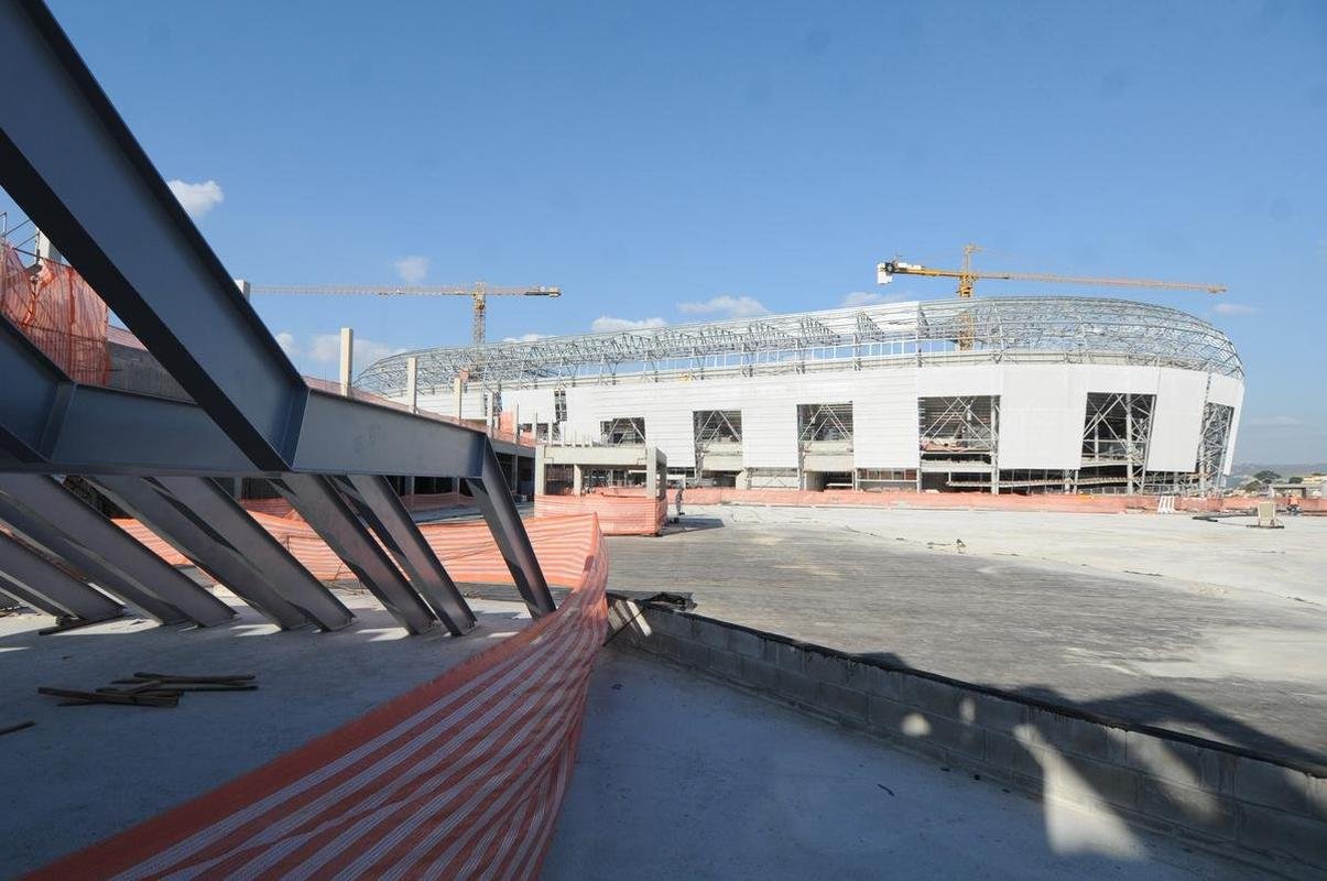 Futuro estdio do Galo, Arena MRV est com 60% das obras concludas