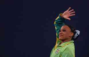 Rebeca Andrade conquistou a medalha de ouro no salto