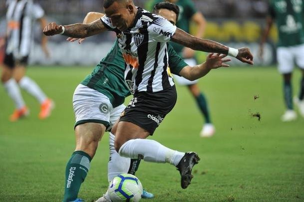 Atltico enfrentou o Gois em jogo do Campeonato Brasileiro 