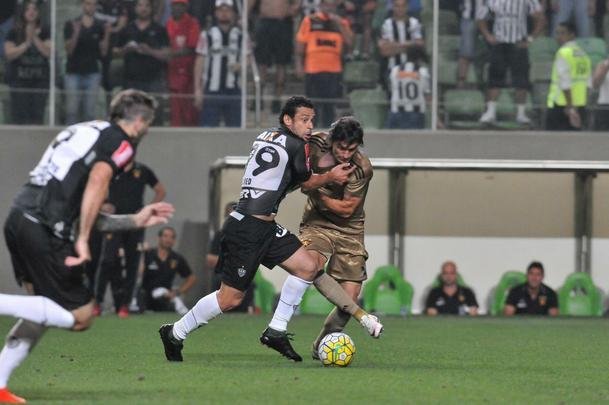 Imagens do jogo entre Atltico e Sport no Independncia