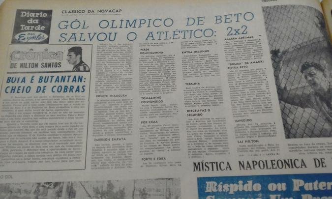 Em 1960, ano de fundação de Brasília, o então presidente Juscelino Kubitschek convidou os dois clubes para um amistoso no acanhado Estádio Israel Pinheiro, com campo de terra, para celebrar a 'paz' entre os rivais, que haviam rompido em 1958. O único clássico fora de Minas em território brasileiro terminou com empate por 2 a 2. O jornal Estado de Minas registrou o fato inédito.
