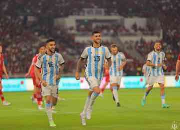 Seleção argentina vence mais uma partida e chega a dez partidas de invencibilidade