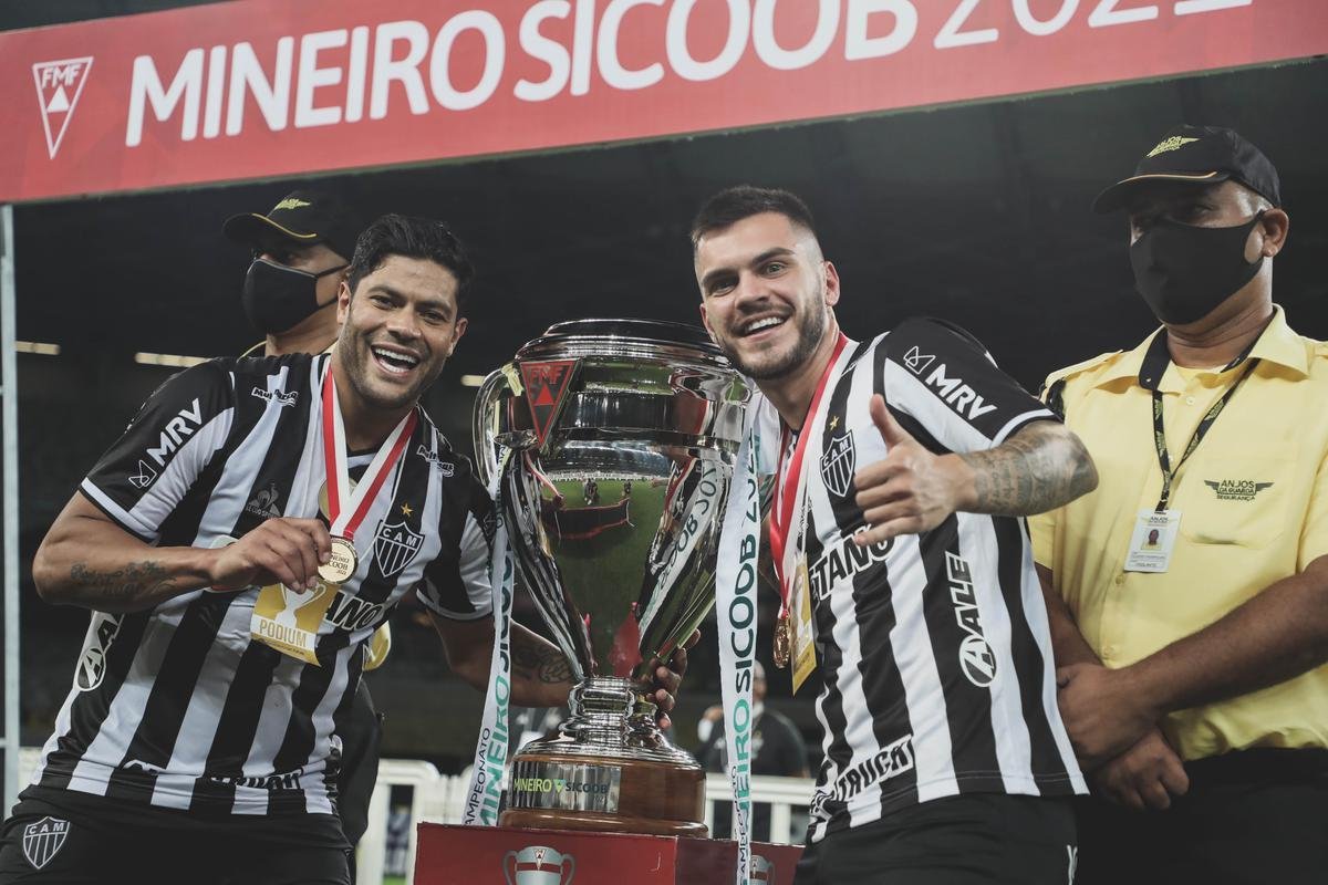 Fotos da festa do Atltico no Mineiro com a conquista do bicampeonato mineiro