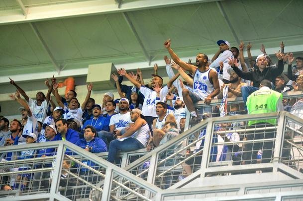 Torcida do Cruzeiro compareceu ao Independncia