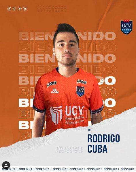 Rodrigo Cuba, lateral direito (Universidad César Vallejo, do Peru)