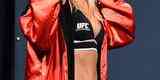 Pesagem do UFC on Fox 18 - A octagon girl Chrissy Blair