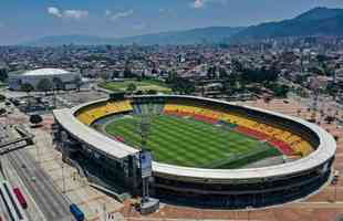 El Campín (Colômbia) - dois jogos, com uma vitória e um empate. Foram dois gols marcados e um sofrido