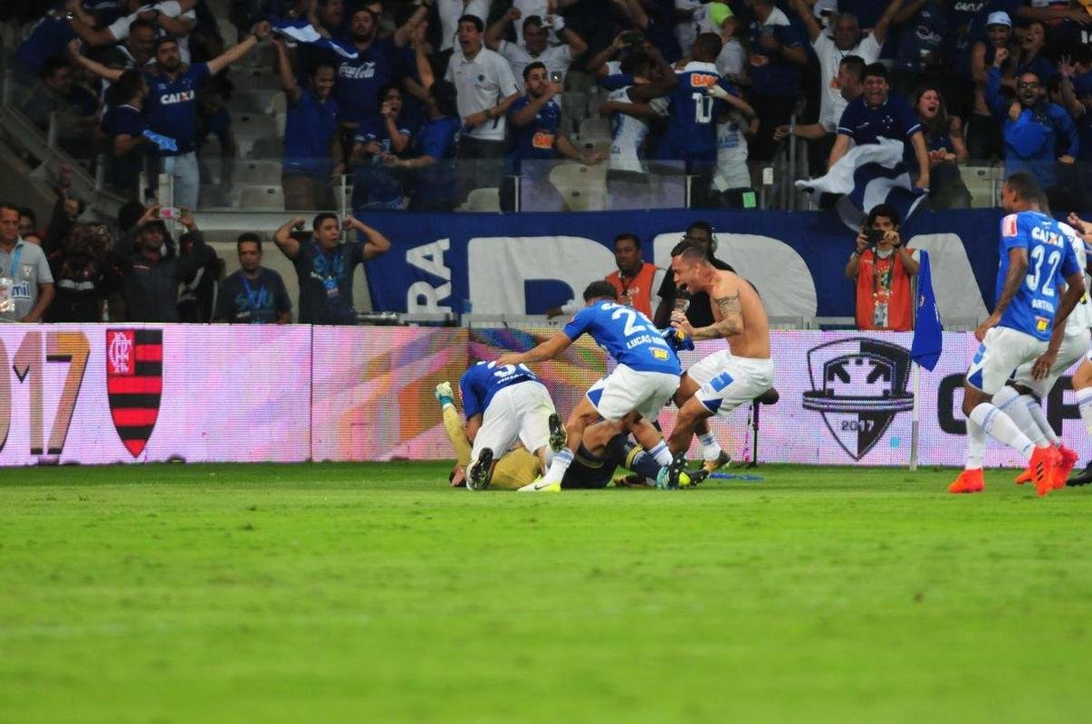 2017 - Na deciso em 2017, o Cruzeiro conquistou seu quinto ttulo ao bater o Flamengo na final, nos pnaltis. O primeiro jogo terminou, fora de casa, foi 1 a 1, enquanto a partida de volta terminou sem gols.