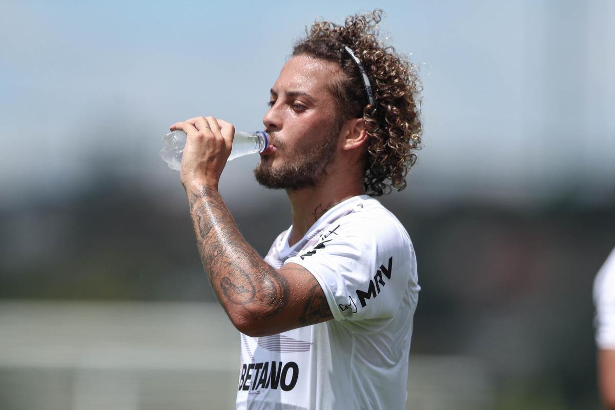 Treino do Atltico em 15/3/2021, na Cidade do Galo