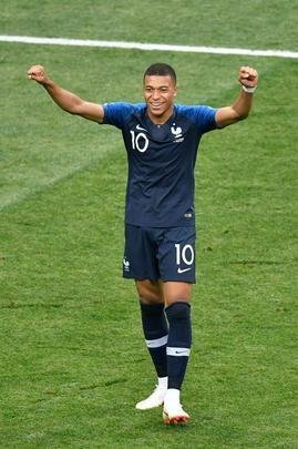 Fotos da final entre Frana e Crocia 