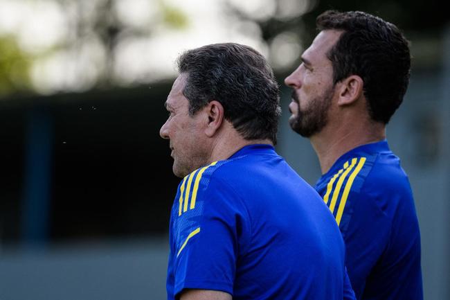 Fotos do treino do Cruzeiro no CT SM Sports, em Londrina, antes da partida contra o Londrina pela Série B. Duelo será nesta sexta, às 21h30, no estádio do Café, em Londrina, interior do Paraná