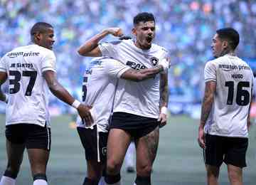 Atacante foi mais uma vez decisivo para o botafogo e anotou o gol da vitória sobre o Palmeiras