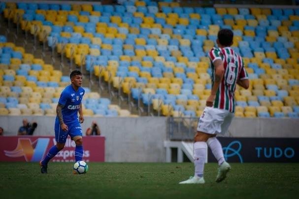 Fluminense e Cruzeiro em partida vlida pela segunda rodada do Brasileiro