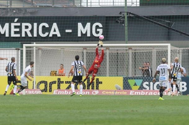 Atltico bateu o Santos na estreia de Vagner Mancini em Belo Horizonte