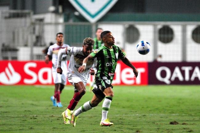 Fotos do jogo entre Amrica e Tolima, no Independncia, em Belo Horizonte, pela terceira rodada do Grupo D da Copa Libertadores 2022