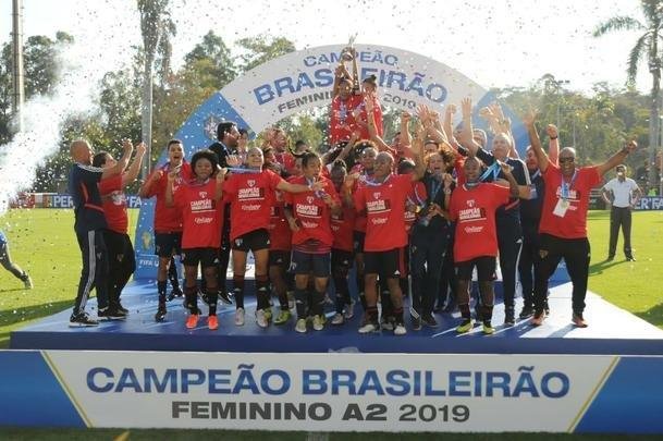 Cruzeiro e São Paulo ficaram no empate por 1 a 1 na finalíssima do Brasileiro Feminino A2