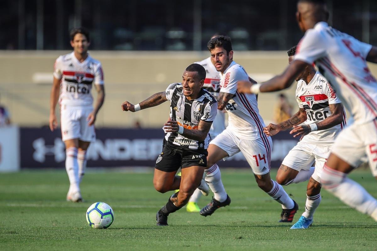 Atltico e So Paulo se enfrentaram no Morumbi, pela 28 rodada do Brasileiro