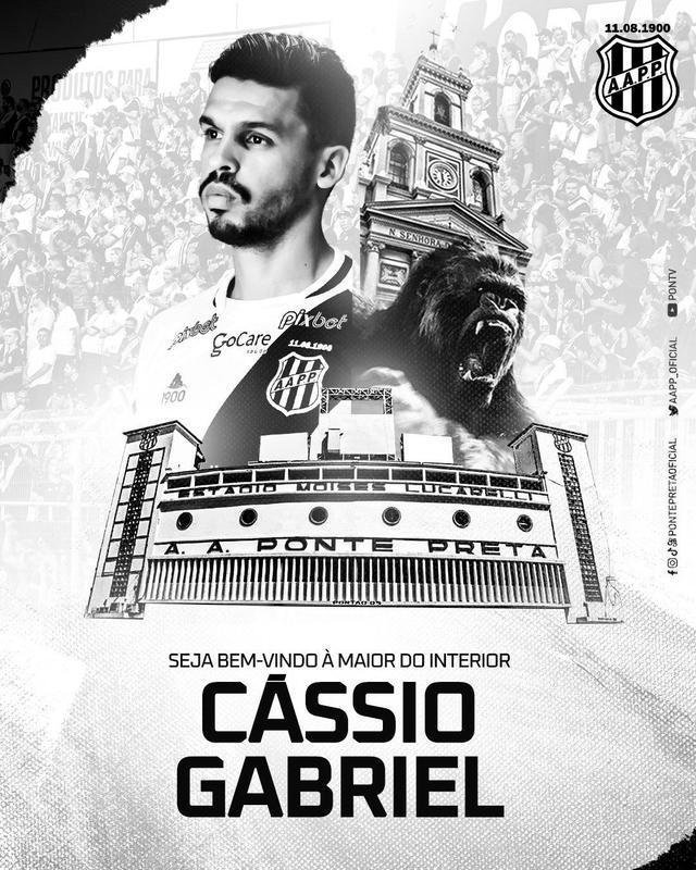 Cssio Gabriel, meia-atacante (Ponte Preta)