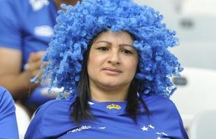 Torcedores do Cruzeiro compareceram em grande nmero ao Mineiro na semifinal contra o Tupi