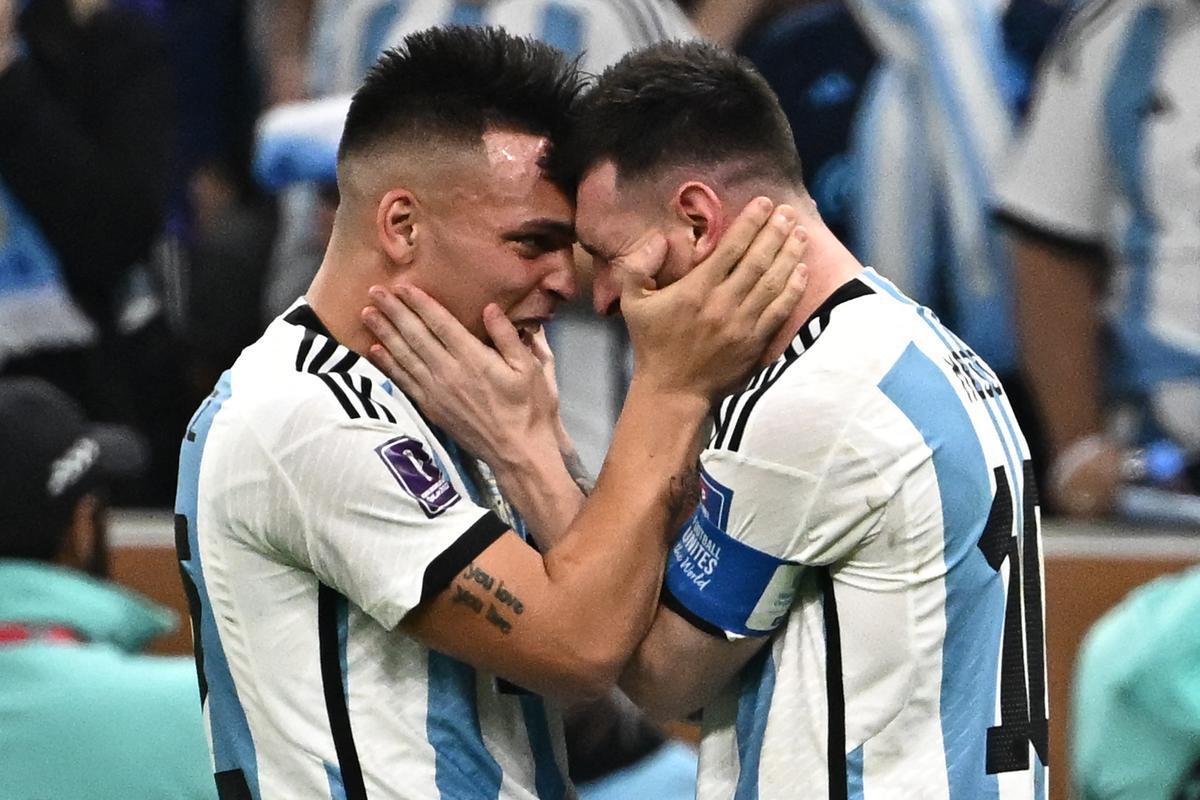 Argentina venceu a Frana por 4 a 2 nos pnaltis, depois de empate por 3 a 3, e finalmente soltou o grito de tricampe do mundo