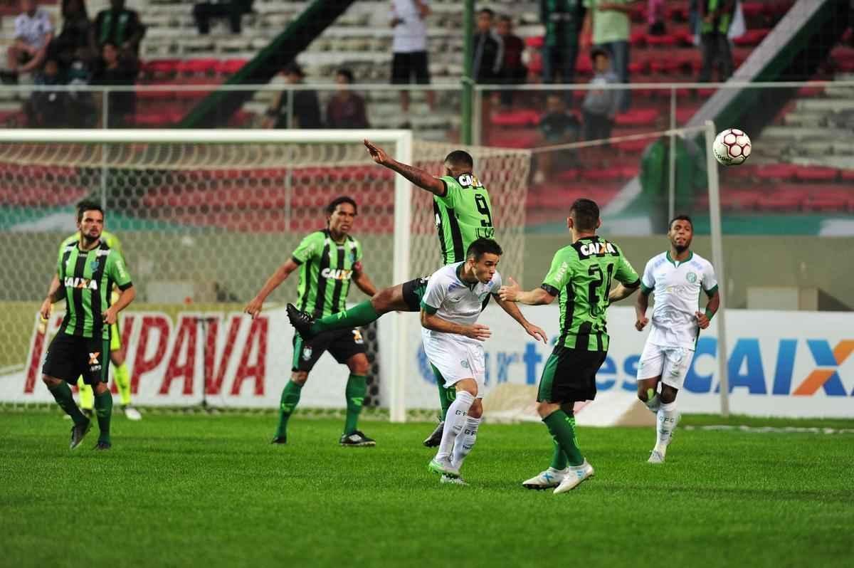 Amrica e Guarani se enfrentaram, no Horto, pela 14 rodada da Srie B do Campeonato Brasileiro