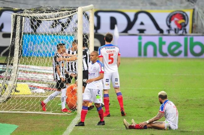 Imagens do confronto entre Atltico e Bahia, vlido pelas oitavas de final da Copa do Brasil 2021