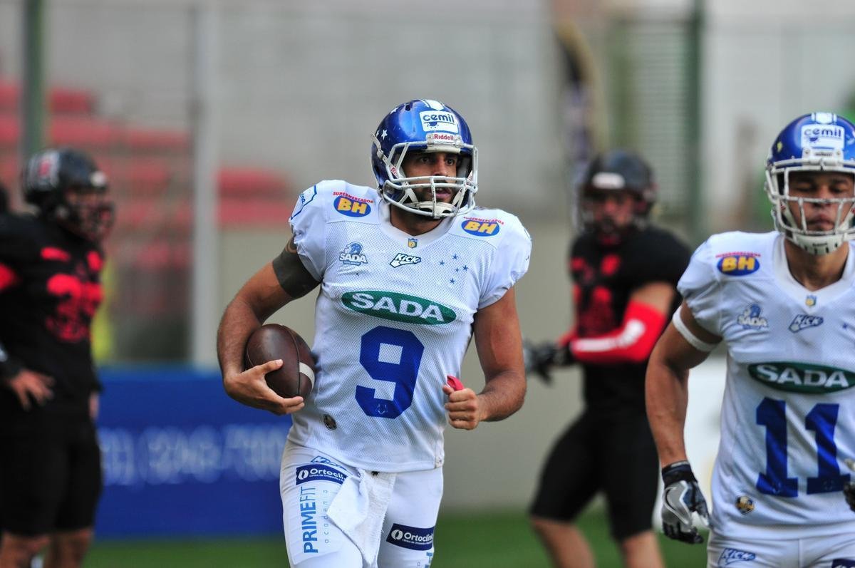 Cruzeiro venceu Espectros por 30 a 13, no Brasil Bowl, no Independncia, e se sagrou campeo