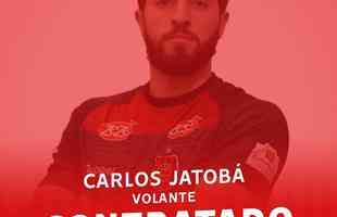 O CRB anunciou a contratao do volante Carlos Jatob, que estava no Brasil de Pelotas