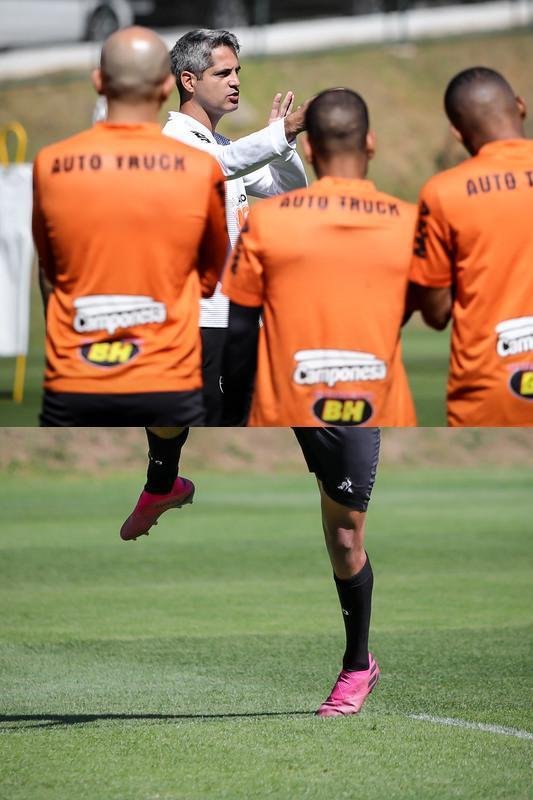 Atltico fez, nesta sexta, ltimo treino antes do duelo na Arena da Baixada
