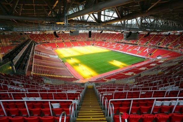 Estdio Spartak receber um jogo do Brasil na primeira fase e um duelo das oitavas de final