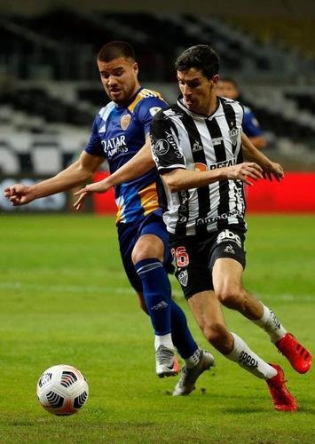Fotos do jogo entre Atltico e Boca Juniors, no Mineiro, em Belo Horizonte, pela volta das oitavas de final da Copa Libertadores 2021