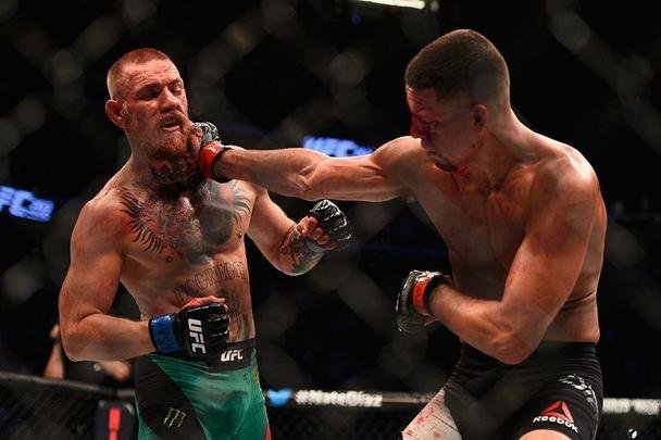 Veja imagens da fantástica luta entre Conor McGregor e Nate Diaz