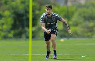 Atltico treinou na manh desta segunda-feira (16/1) na Cidade do Galo.