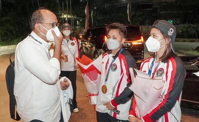 Greysia Polii e Apriyani Rahayu conquistaram, até então, a única medalha de ouro da Indonésia nos Jogos Olímpicos