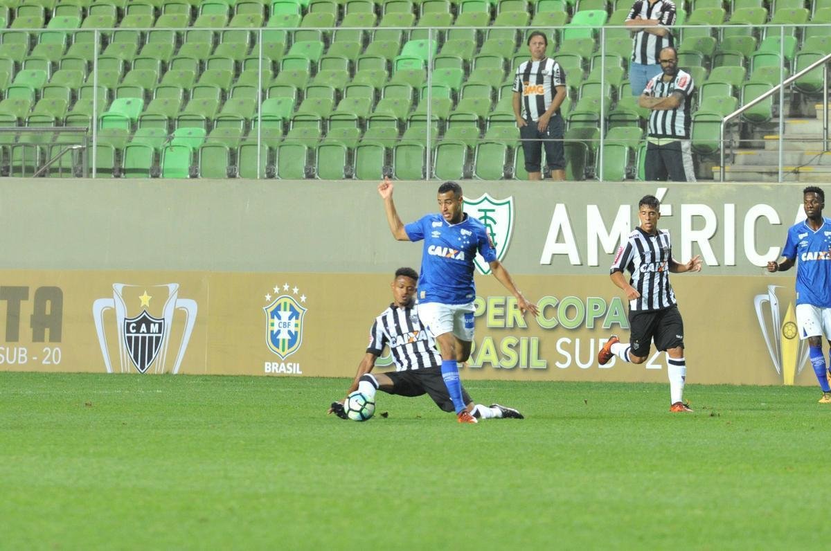 Imagens do clssico entre Atltico e Cruzeiro pela Supercopa Sub-20