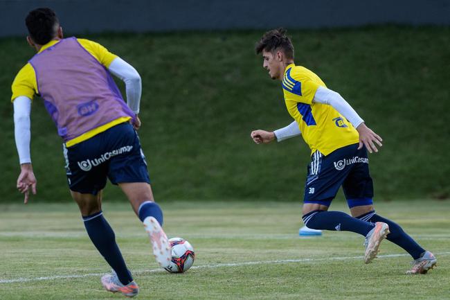 Fotos do treino do Cruzeiro no CT SM Sports, em Londrina, antes da partida contra o Londrina pela Série B. Duelo será nesta sexta, às 21h30, no estádio do Café, em Londrina, interior do Paraná