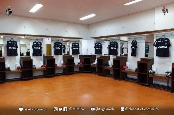 Imagens do terceiro uniforme do Atlético