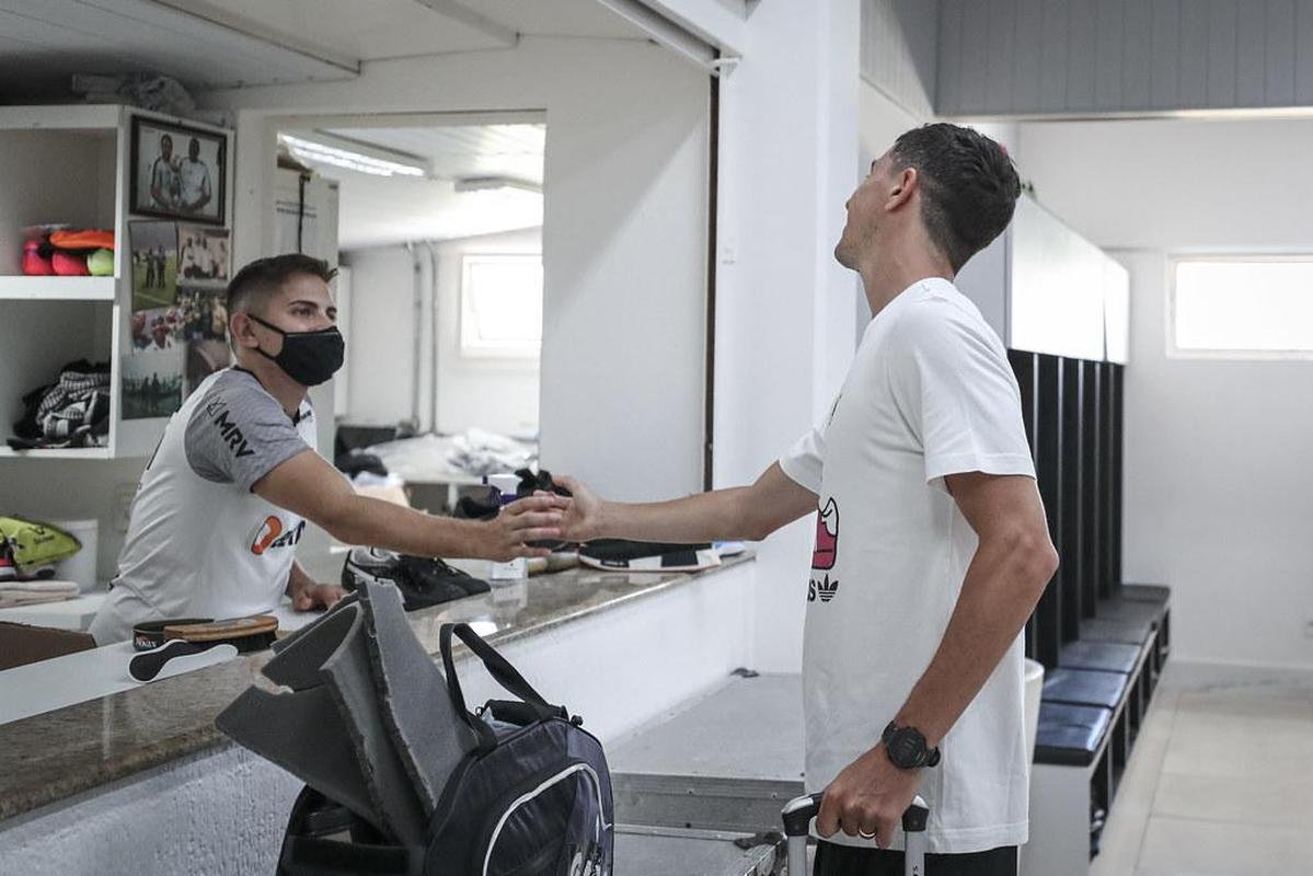 O primeiro dia da pr-temporada do Atltico