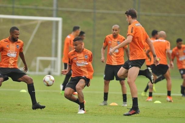 Atltico treinou na tarde desta quinta-feira, na Cidade do Galo