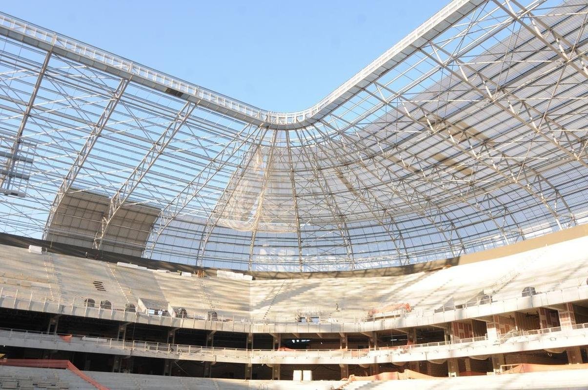 Futuro estdio do Galo, Aena MRV est com 60% das obras concludas