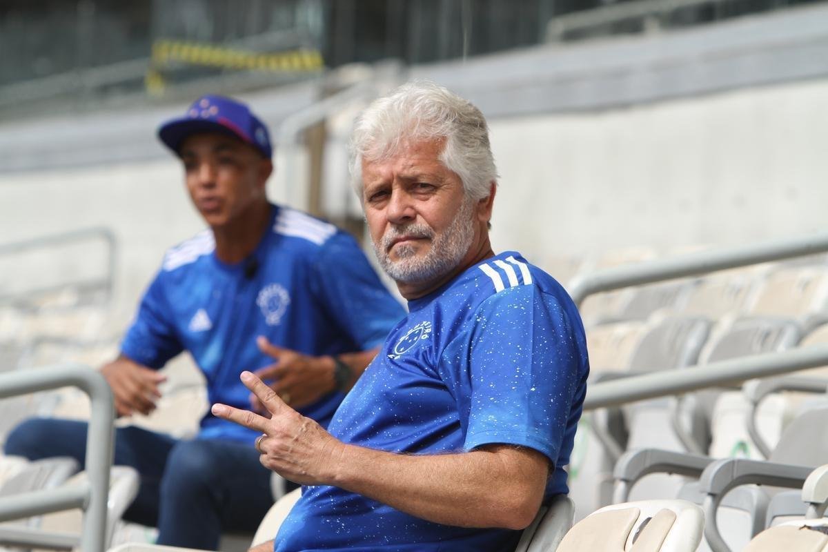 Edimar, pai de Gabriel Henry, e Carlos Reis, av� de Al�cia Reis