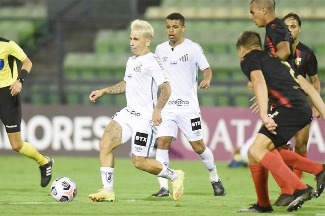 Venezuelano Soteldo foi o destaque do Santos na classifica��o em Caracas