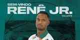 O Coritiba anunciou a contratao do volante Ren Jnior, que estava no Corinthians