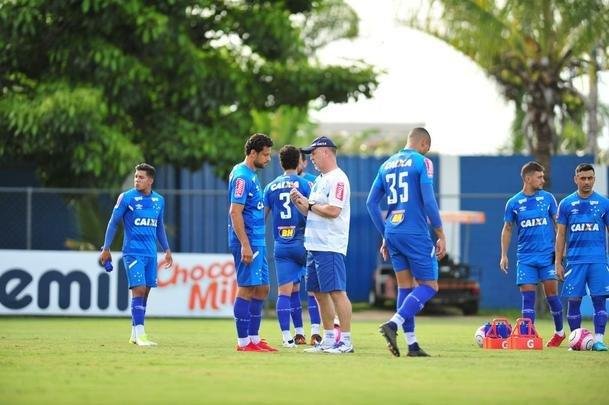 Cruzeiro encerrou nesta tera-feira (16/1) sua preparao para o jogo contra o Tupi