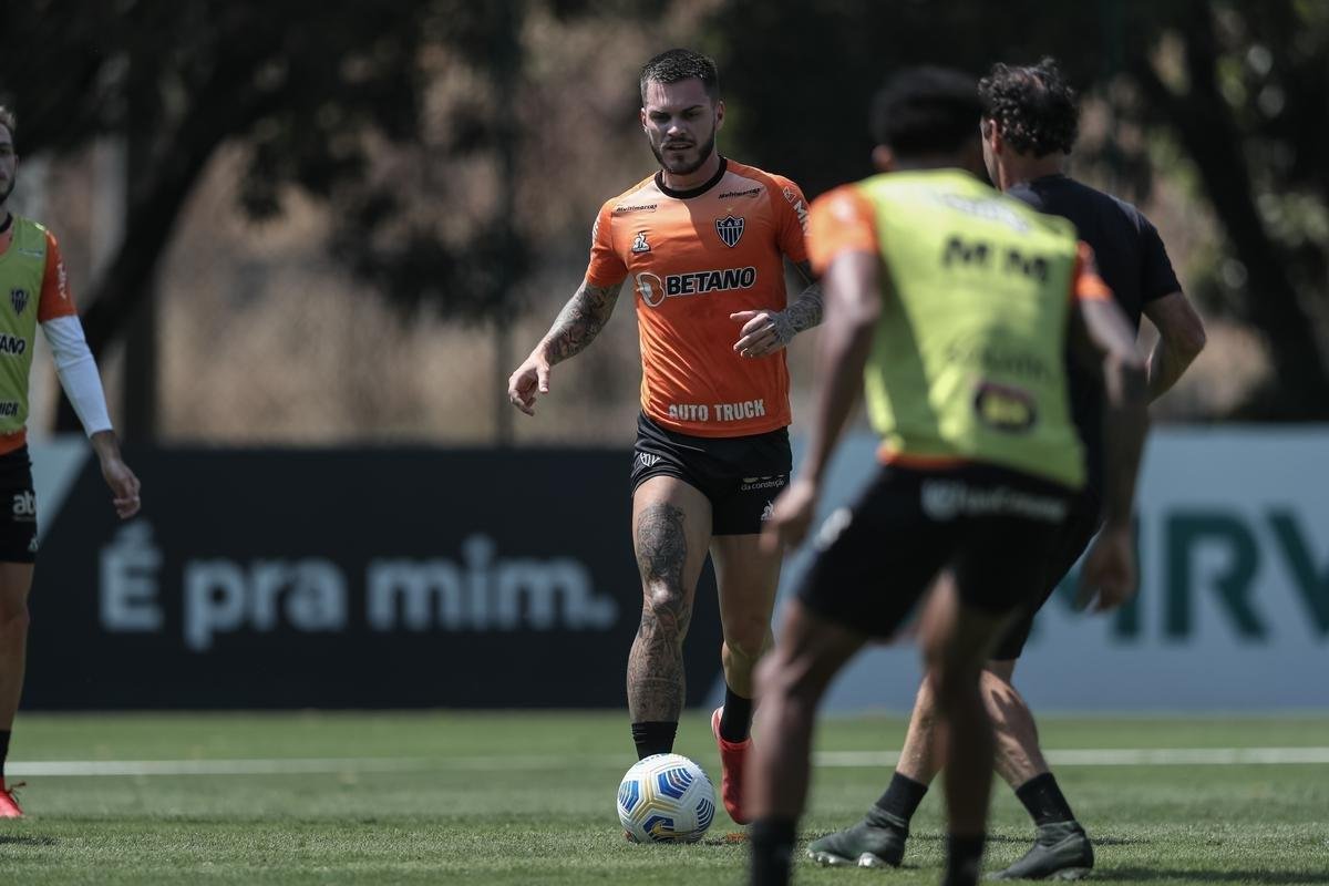 Fotos do treino do Atltico nesta segunda-feira, 13 de setembro de 2021