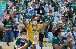 Fotos da deciso da Copa Libertadores 2020 entre Palmeiras e Santos, no Maracan, no Rio de Janeiro (AFP / Mauro Pimentel / Ricardo Moraes /  Silvia Izquierdo)