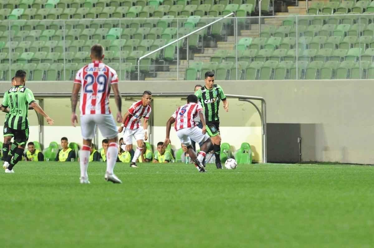 Amrica e Nutico se enfrentaram, no Independncia, pela 20 rodada da Srie B do Brasileiro