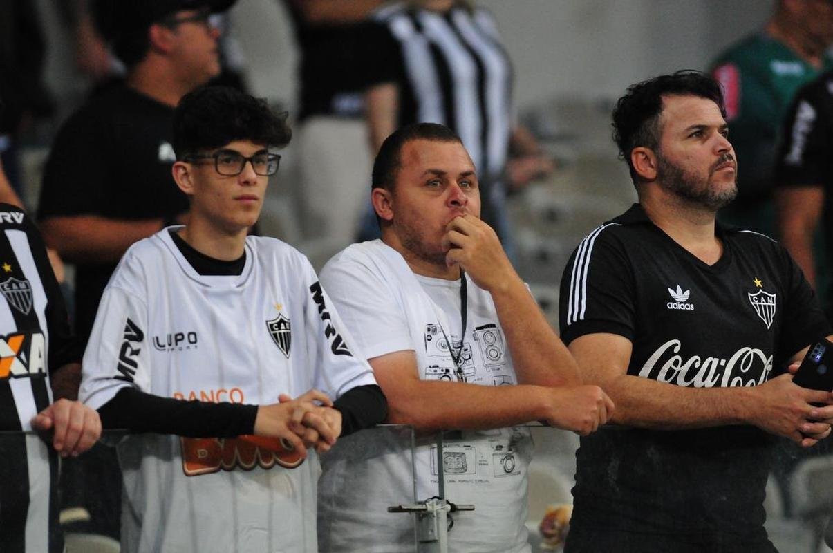 Atltico recebeu o Botafogo no Mineiro, em Belo Horizonte, pela 36 rodada do Campeonato Brasileiro de 2022.