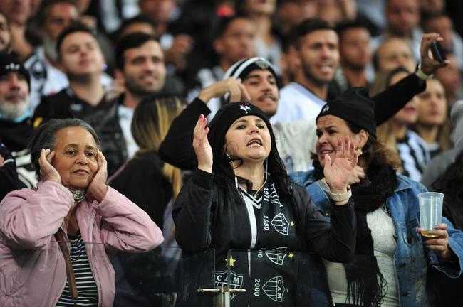 Fotos da torcida do Atltico na partida contra o Independiente del Valle, no Mineiro, em Belo Horizonte, pela Copa Libertadores